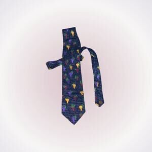 Alynn Neckwear Wine Grapes Design Necktie | Sz OS, NWT